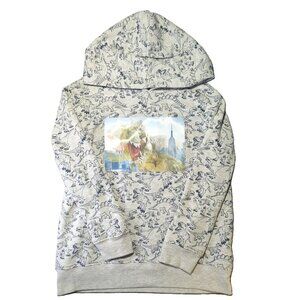 Boys Hologram T-Rex Dino Hoodie - Size 7